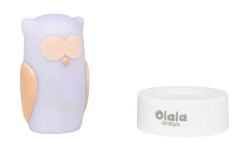 LAMPKA NOCNA OLALA BOUTIQUE Sowa SÓWKA Come BIAŁA