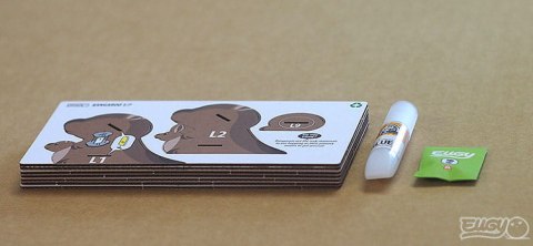 EUGY Eko Układanka Puzzle 3D Zestaw Kreatywny Kangur
