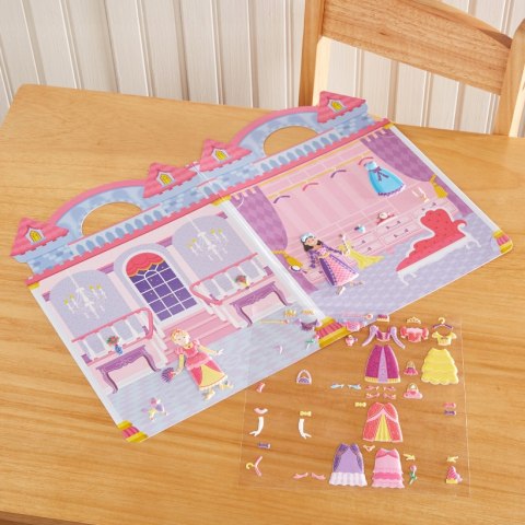 NAKLEJKI WIELORAZOWE WYPUKŁE KSIĘŻNICZKI MELISSA