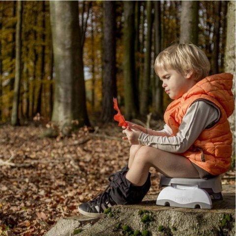 2w1 Potette: Nocnik dla dziecka i nakładka na toaletę, różowo-biały, Potette