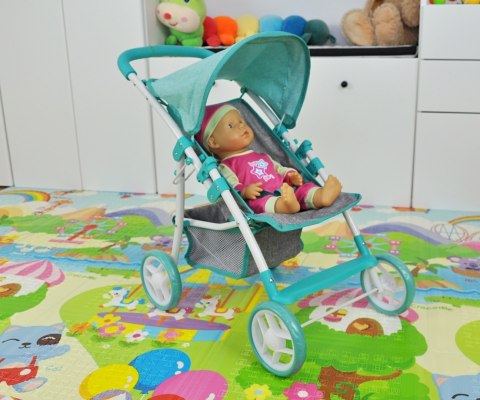MILLY MALLY Wózek dla lalek Natalie Prestige Mint