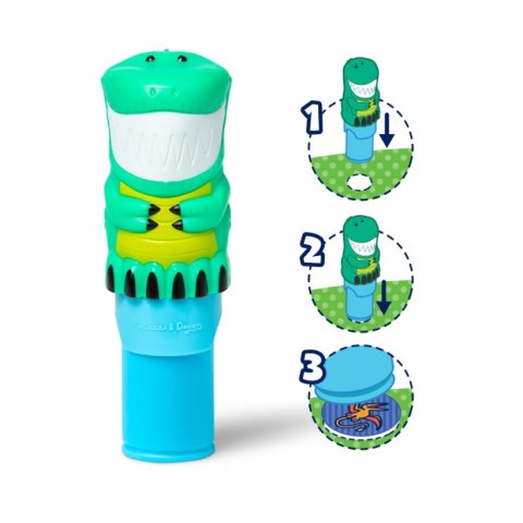 STICKER WOW! STEMPELKI Z NAKLEJKAMI DINOZAURY Melissa & Doug