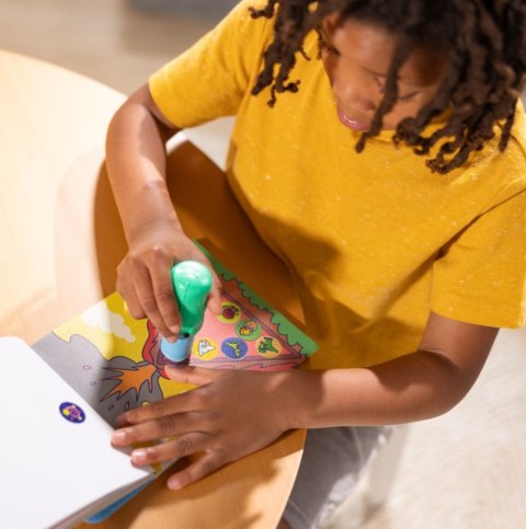 STICKER WOW! STEMPELKI Z NAKLEJKAMI DINOZAURY Melissa & Doug