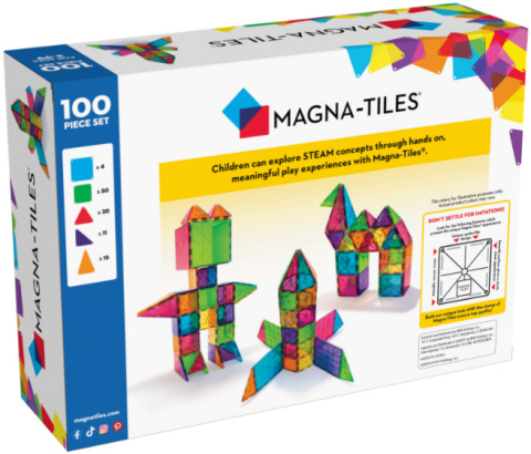 MAGNA-TILES KLOCKI MAGNETYCZNE CLASSIC 100 el
