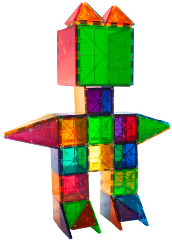 MAGNA-TILES KLOCKI MAGNETYCZNE CLASSIC 100 el