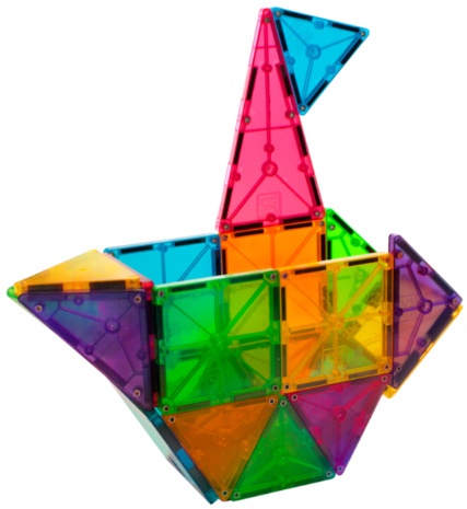 MAGNA-TILES KLOCKI MAGNETYCZNE CLASSIC STARTER 32 elementy