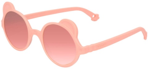 KIETLA OURS'ON OKULARY PRZECIWSŁONECZNE DLA DZIECI RÓŻOWE PEACH 2-4 LATA UV