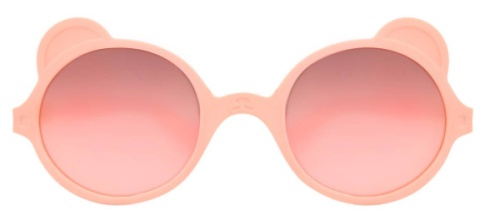 KIETLA OURS'ON OKULARY PRZECIWSŁONECZNE DLA DZIECI RÓŻOWE PEACH 2-4 LATA UV