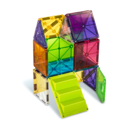 MAGNA-TILES KLOCKI MAGNETYCZNE HOUSE DOM DOMEK 28 el.