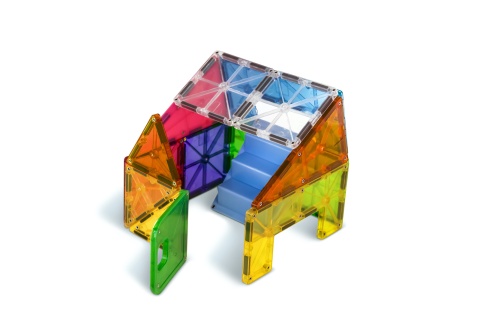 MAGNA-TILES KLOCKI MAGNETYCZNE HOUSE DOM DOMEK 28 el.