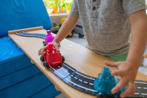 MAGNA-TILES KLOCKI MAGNETYCZNE MAGNETYCZNA DROGA 12 el.