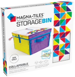 MAGNA-TILES SKRZYNIA POJEMNIK NA KLOCKI MAGNETYCZNE MATA INTERAKTYWNA 2W1
