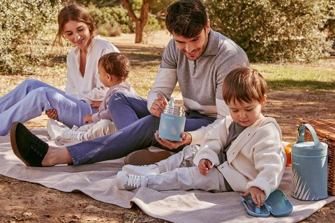 Termos do posiłków Terra 280 ml - morski / palmy