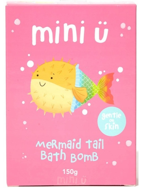 MINI U OGON SYRENY TĘCZOWA KULA DO KĄPIELI