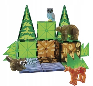 MAGNA-TILES KLOCKI MAGNETYCZNE FOREST ANIMALS 25 el