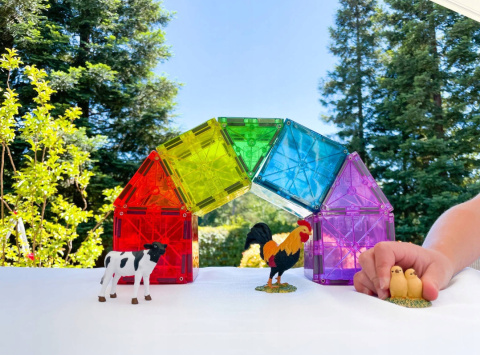 MAGNA-TILES KLOCKI MAGNETYCZNE METROPOLIS 110 EL