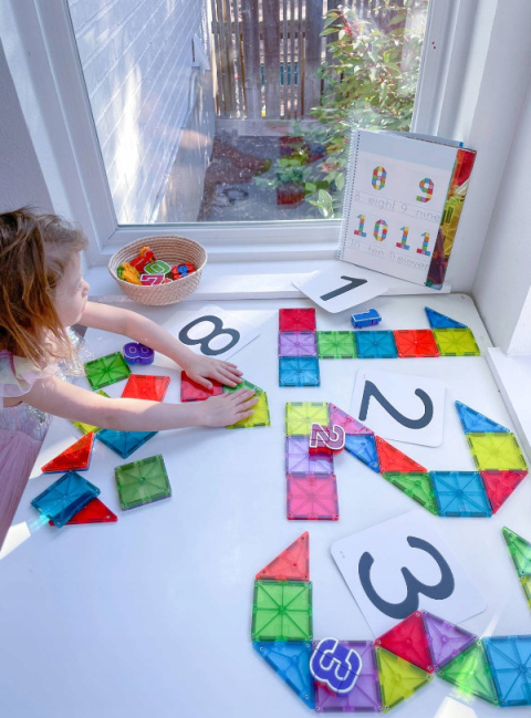 MAGNA-TILES KLOCKI MAGNETYCZNE METROPOLIS 110 EL