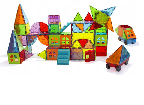 MAGNA-TILES KLOCKI MAGNETYCZNE METROPOLIS 110 EL