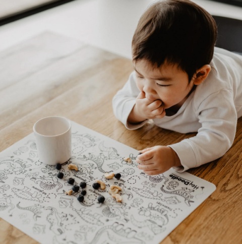 Duża Mata Silikonowa do Kolorowania A3 - Kosmos