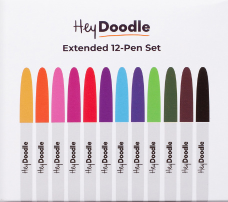 HeyDoodle Flamastry do silikonowej Maty