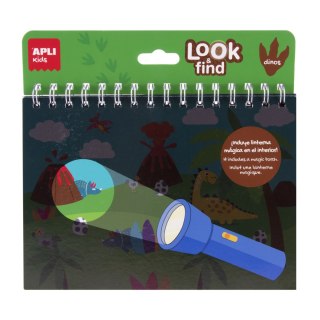 Apli Książeczka z magiczną latarką - Dinozaury