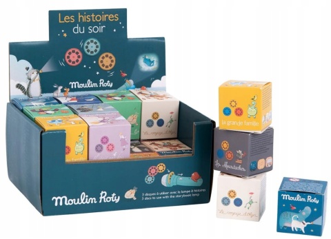 MOULIN ROTY Krążki z historyjkami do latarki Dawno, dawno temu