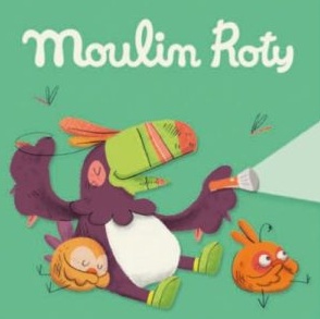 MOULIN ROTY Krążki z historyjkami do latarki ,, W Dżungli ''