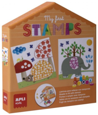 Mój pierwszy zestaw artystyczny Apli Kids - Stempelki