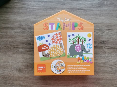 Mój pierwszy zestaw artystyczny Apli Kids - Stempelki