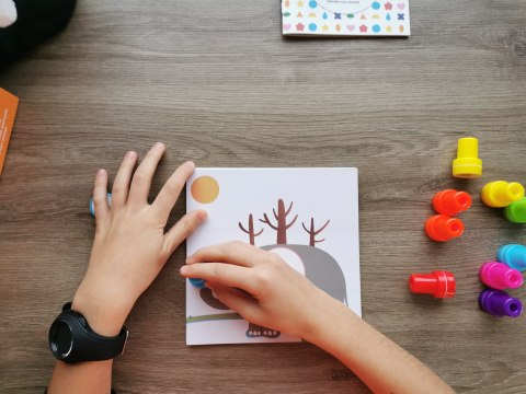 Mój pierwszy zestaw artystyczny Apli Kids - Stempelki