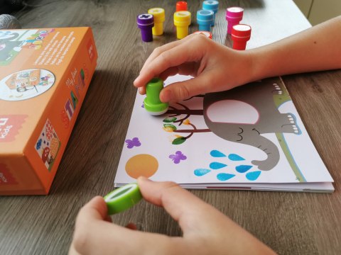 Mój pierwszy zestaw artystyczny Apli Kids - Stempelki