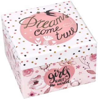 SZKATUŁKA Z POZYTYWKĄ GIRLS RULE ADAM TOYS