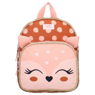 PRET Plecak dla dzieci Deer Giggle brown pink