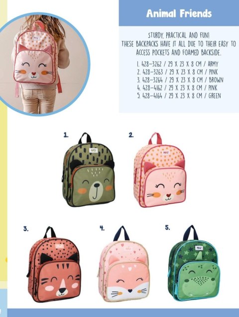 Plecak dla dzieci PRET Kitty Giggle Pink