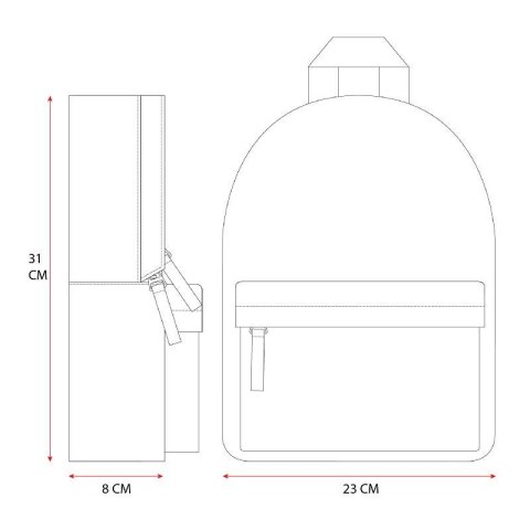 Plecak dla dzieci Paris Harmony mint KIDZROOM