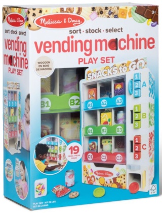 Melissa&Doug AUTOMAT DO PRZEKĄSEK - ZABAWKOWA MASZYNA VENDINGOWA