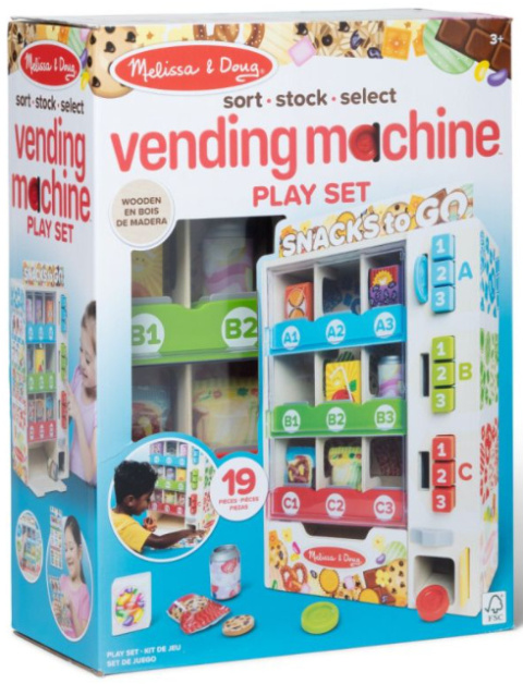 AUTOMAT DO PRZEKĄSEK - ZABAWKOWA MASZYNA VENDINGOWA MELISSA AUTOMAT DO PRZEKĄSEK - ZABAWKOWA MASZYNA VENDINGOWA MELISSA