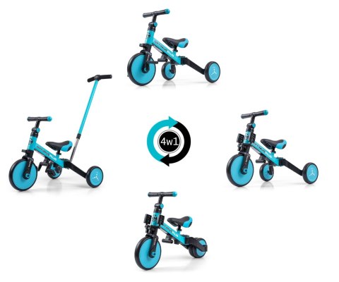 MILLY MALLY Rowerek 4w1 OPTIMUS Plus blue