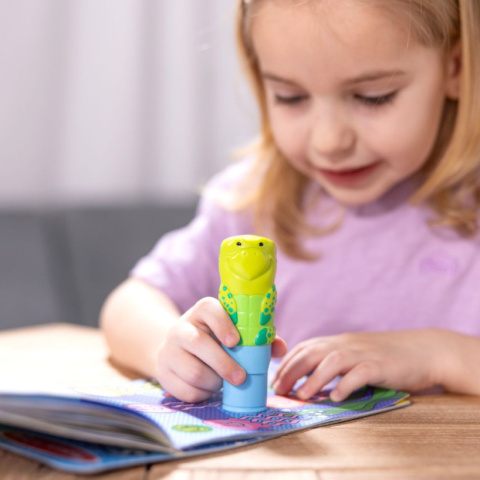 STICKER WOW! STEMPELKI Z NAKLEJKAMI ŻÓŁW Melissa & Doug