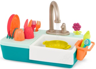 B.TOYS ZLEW z DZIAŁAJĄCYM KRANEM i akcesoriami