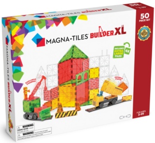 MAGNA-TILES Klocki Magnetyczne Builder XL 50 el.