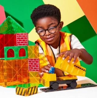 MAGNA-TILES Klocki Magnetyczne Builder XL 50 el.