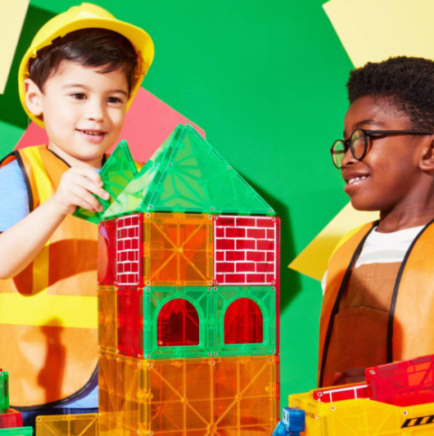 MAGNA-TILES Klocki Magnetyczne Builder XL 50 el.