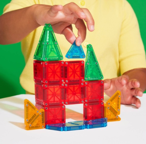 MAGNA-TILES Klocki Magnetyczne Travel microMAGS 26 el.