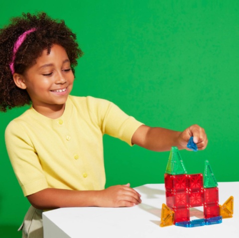 MAGNA-TILES Klocki Magnetyczne Travel microMAGS 26 el.