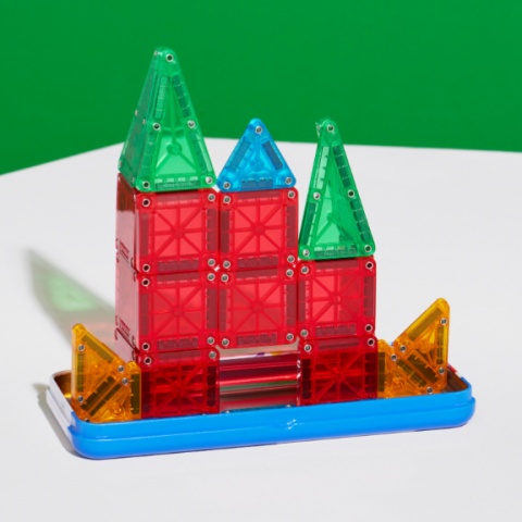 MAGNA-TILES Klocki Magnetyczne Travel microMAGS 26 el.