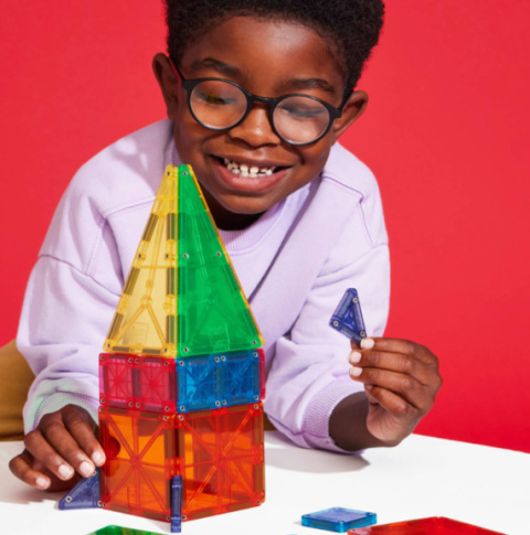 MAGNA-TILES Klocki Magnetyczne microMAGS 20 el. COMBO