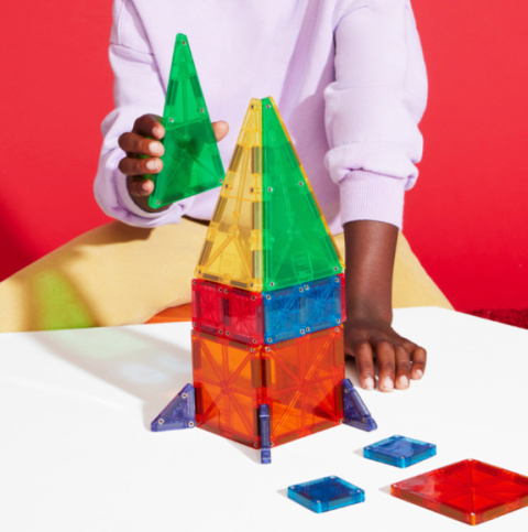 MAGNA-TILES Klocki Magnetyczne microMAGS 20 el. COMBO