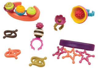 B.TOYS B.eauty Pops – zestaw do tworzenia biżuterii – 150 el.