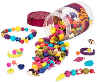 B.TOYS B.eauty Pops – zestaw do tworzenia biżuterii – 275 el.